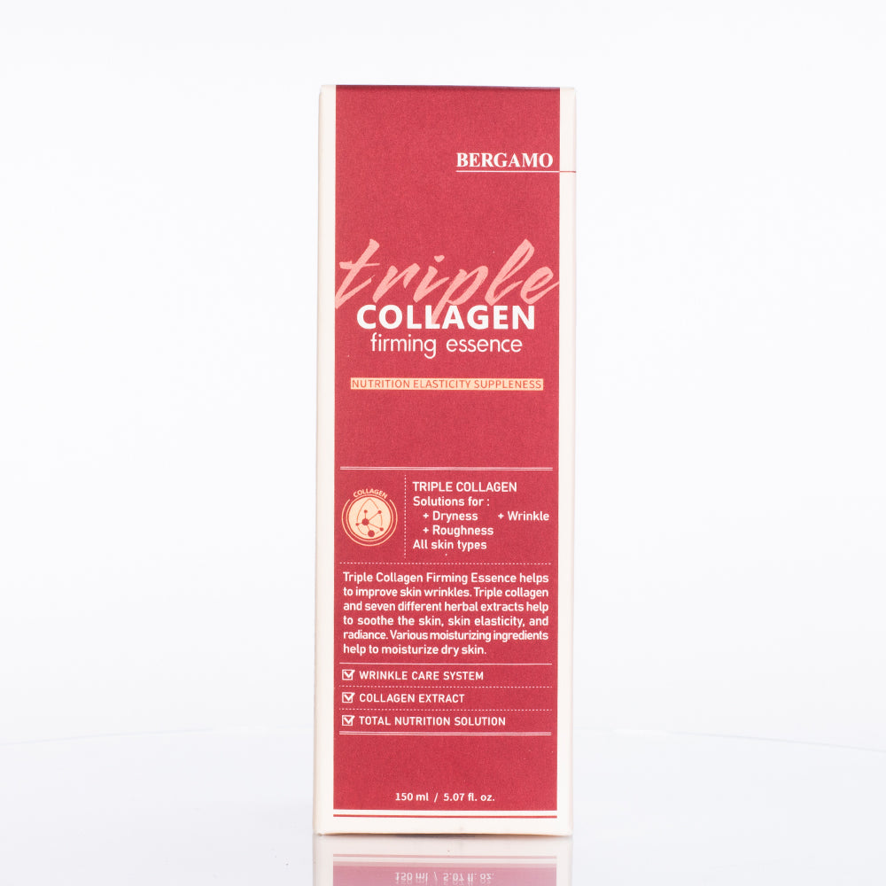 Cremă bogată de esență de fermitate cu colagen triplu, 150 ml - de la BERGAMO