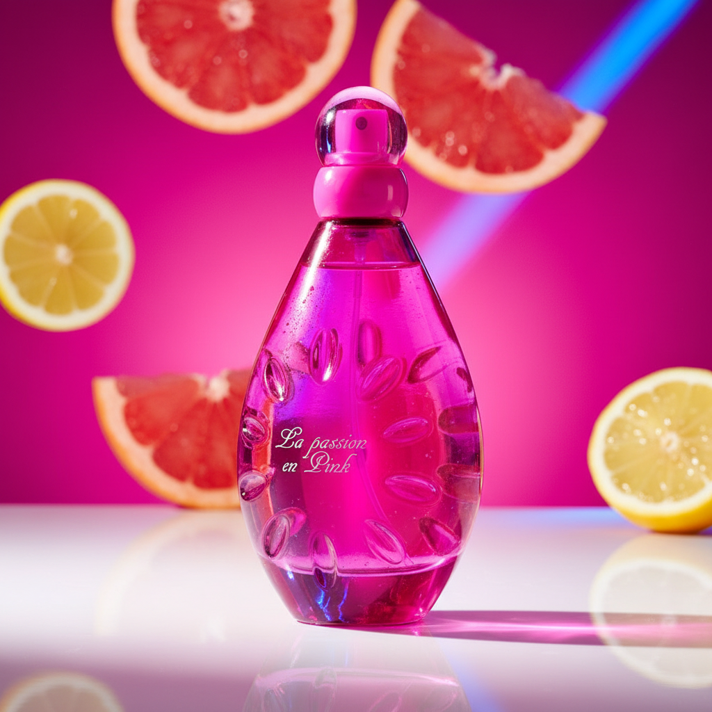 100 ml EDP LA PASSION EN PINK cu Arome Floral-Fructate pentru Femei