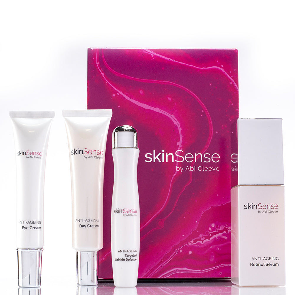 Colecția de tratamente anti-îmbătrânire SkinSense din 4 produse