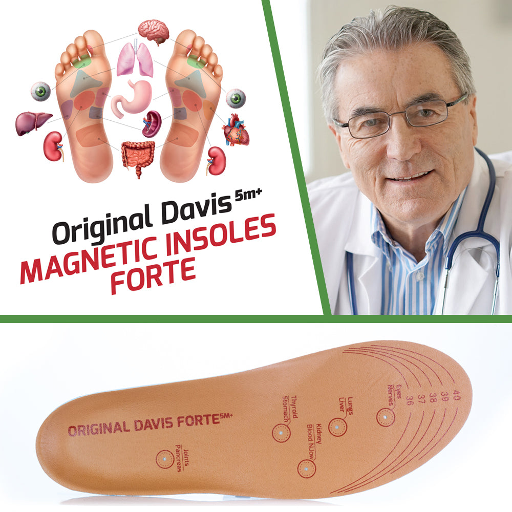 Branț magnetic Original Davis® FORTE 5m+ cu spumă cu memorie