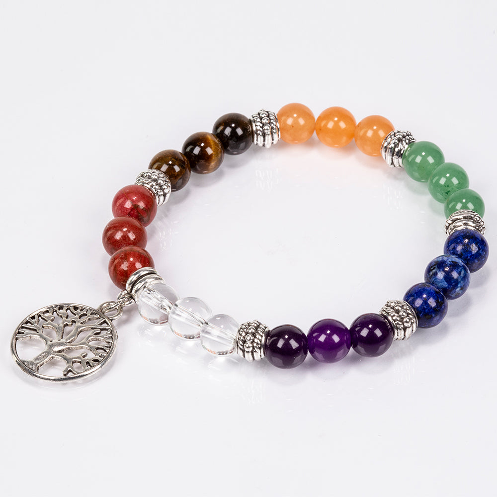 Set de 7 lumânări chakra Emporia + brățară și colier CADOU
