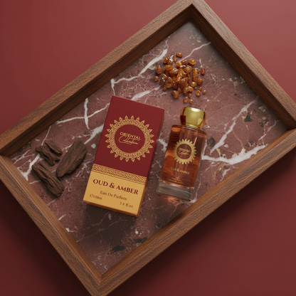100 ml EDP OUD & AMBER cu Arome Dulci Unice, Elegante de Oud Unisex