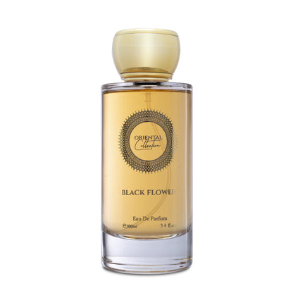 100 ml EDP BLACK FLOWER cu arome senzuale, dulci și incitante unisex