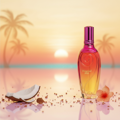 100 ml Parfum EDP "TROPICAL SUN" cu Arome Fructate și Mosc pentru Femei
