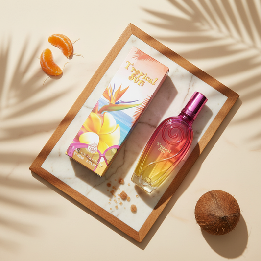 Tropical Sun EDP 100 ml – Parfumul soarelui, al libertății și al energiei feminine.