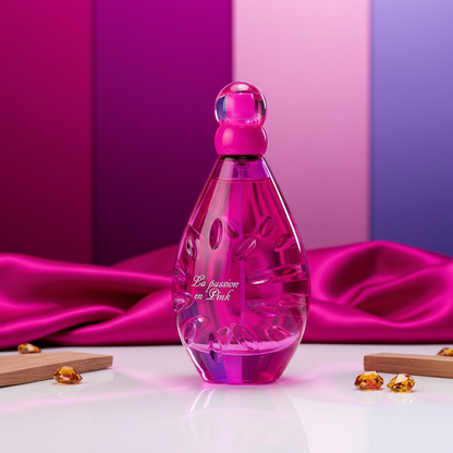100 ml EDP LA PASSION EN PINK cu Arome Floral-Fructate pentru Femei