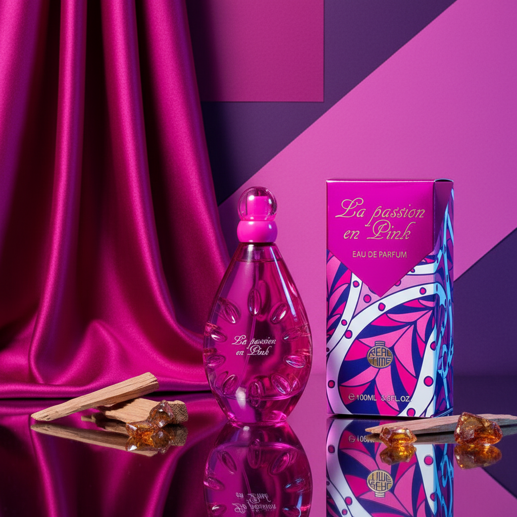 100 ml EDP LA PASSION EN PINK cu Arome Floral-Fructate pentru Femei