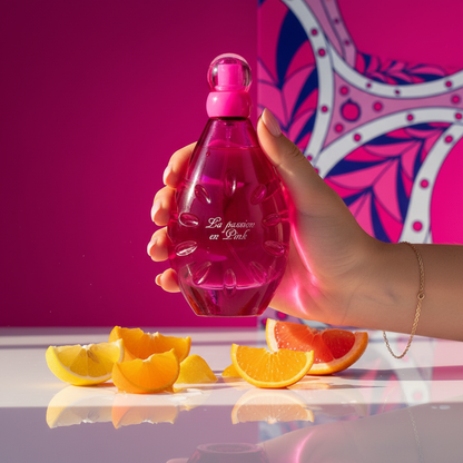 100 ml EDP LA PASSION EN PINK cu Arome Floral-Fructate pentru Femei