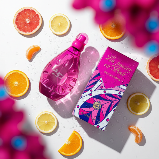 100 ml EDP LA PASSION EN PINK cu Arome Floral-Fructate pentru Femei