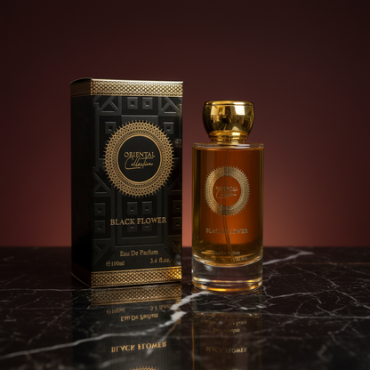 100 ml EDP BLACK FLOWER cu arome senzuale, dulci și incitante unisex